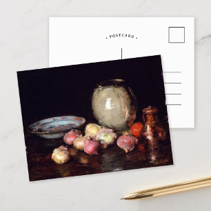 Carte Postale Juste des oignons   William Merritt Chase