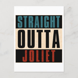 Carte Postale Juste devant Joliet Illinois IL