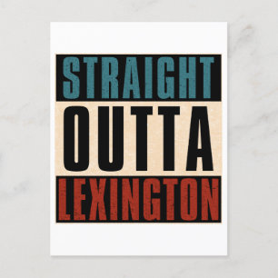 Carte Postale Juste En Face De Lexington Kentucky KY