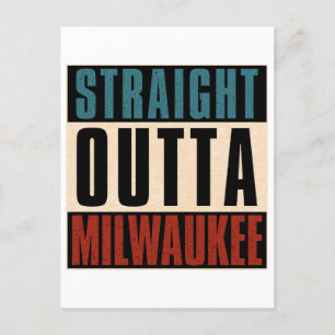 Carte Postale Juste En Face De Milwaukee Wisconsin WI