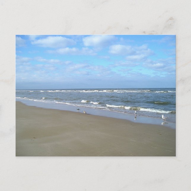 Carte Postale Juste la plage (Devant)