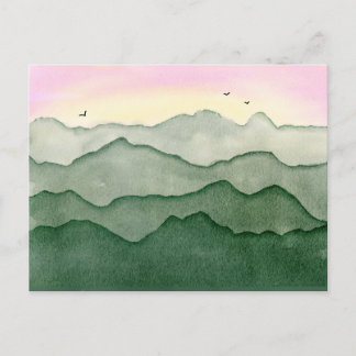 Carte Postale Juste les montagnes