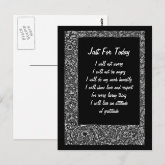 Carte Postale Juste Pour Aujourd'Hui Inspiration