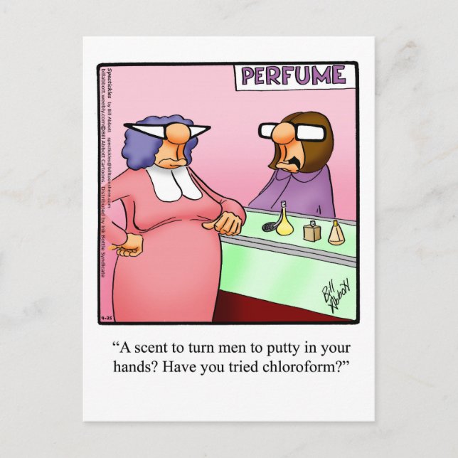 Carte Postale Juste Pour Rire Humour (Devant)