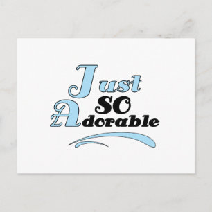Carte Postale Juste si adorable