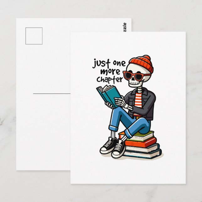 Carte Postale Juste un chapitre de plus (Devant / Derrière)