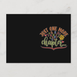 Carte Postale Juste Un Chapitre De Plus. Lire, c'est mon truc