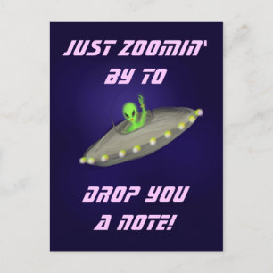 Carte Postale Juste zoomer' by pour vous déposer une note v2 -ca