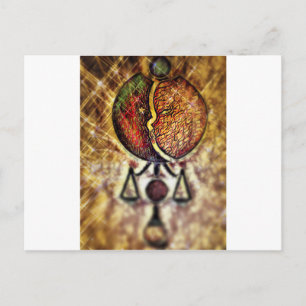 Carte Postale Justice