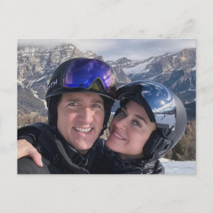 Carte Postale Justin Trudeau & Katy Perry Fév 2026