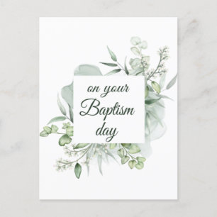 Carte Postale JW Baptism Cadeaux 