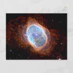 Carte Postale JWST James Webb Télescope Nebula ceinture méridion<br><div class="desc">La prochaine génération de successeurs du télescope spatial Hubble, le télescope spatial James Webb de la NASA, est en poste et produit ses premières images en couleur utilisables du cosmos. Ces photos sont vraiment extraordinaires. Cette image est NGC3132, une nébuleuse planétaire officieusement connue sous le nom de Nebula du Sud,...</div>