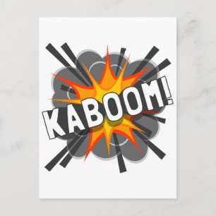 CARTE POSTALE KABOOM !