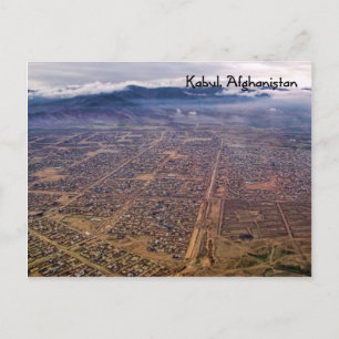 Carte postale:  Kaboul d'en haut