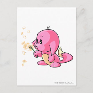 Carte Postale Kacheek Pink