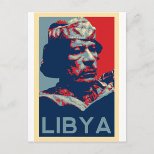 Carte Postale Kadhafi - Libye