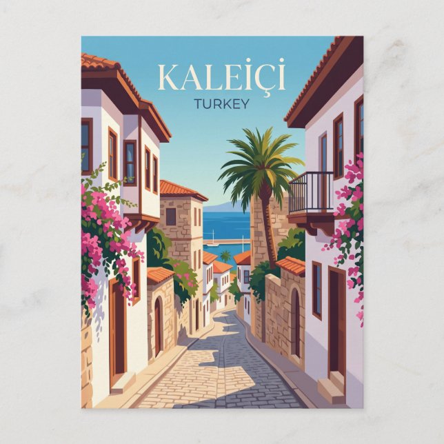Carte Postale Kaleiçi Turquie (Devant)