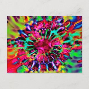 Carte Postale Kaleidoscope Apophysis Art Fractal - I