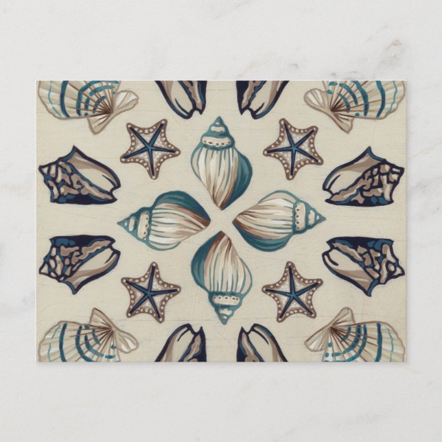 Carte Postale Kaleidoscope côtier I (Devant)