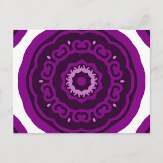 Carte Postale Kaleidoscope violet