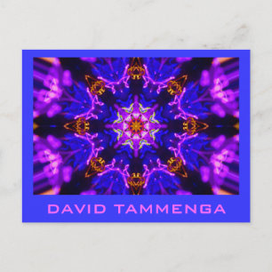 Carte Postale KaliBluePink DAVID TAMMENGA