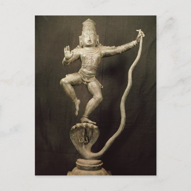 Carte Postale Kaliya Krishna (Devant)