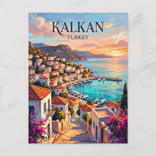 Carte Postale Kalkan Turquie