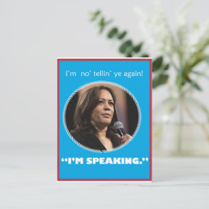 Carte postale Kamala Harris