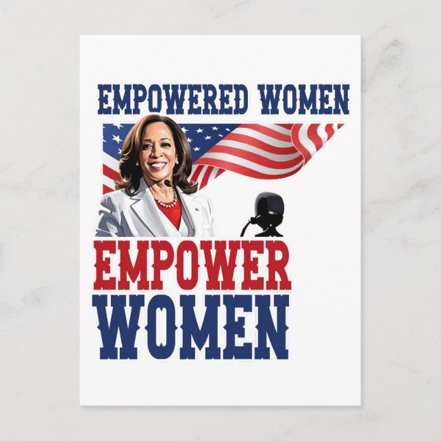 Carte Postale Kamala Harris (Devant)