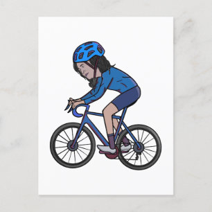 Carte Postale Kamala Harris Bike