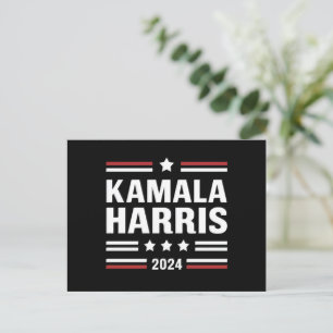Carte Postale Kamala Harris pour le peuple 2024 Président