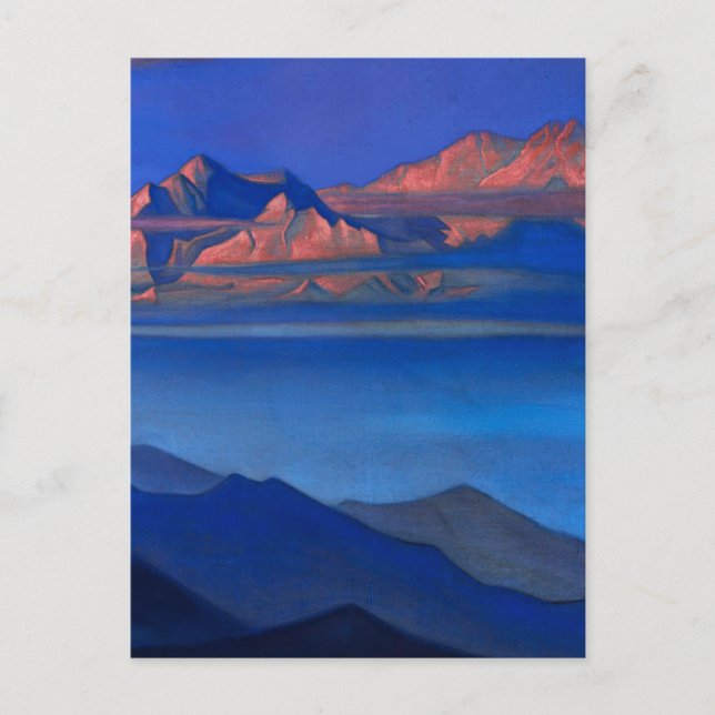 Carte Postale « Kanchenjunga » de Nicholas Roerick (Devant)