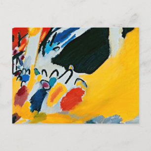 Carte Postale Kandinski Impression III Concert Peinture Abstrait