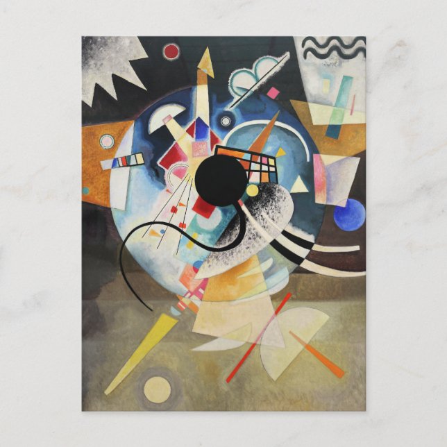 Carte Postale Kandinsky - A Centre (Devant)