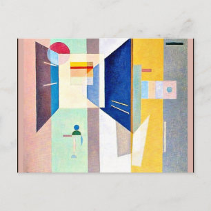 Carte Postale Kandinsky - Après La Droite - À Gauche