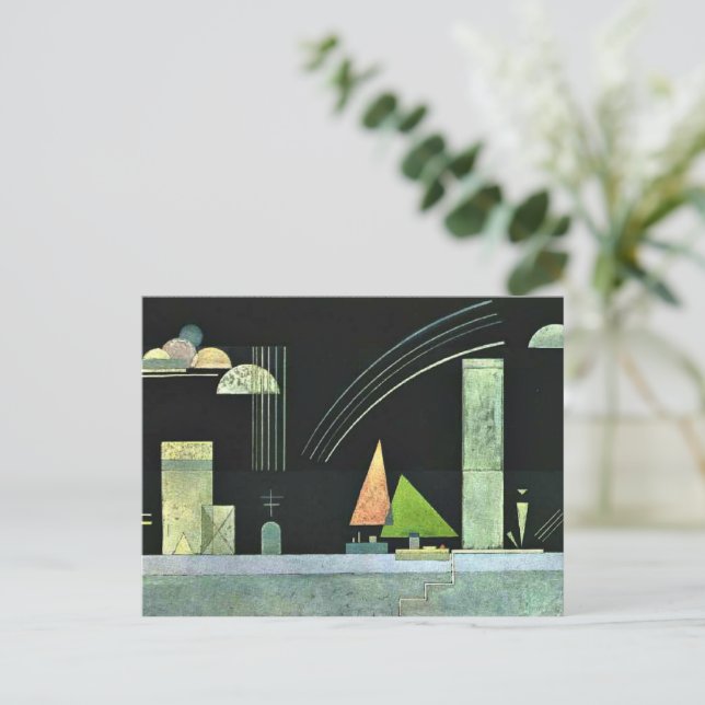 Carte Postale Kandinsky — Au Repos, (Debout devant)