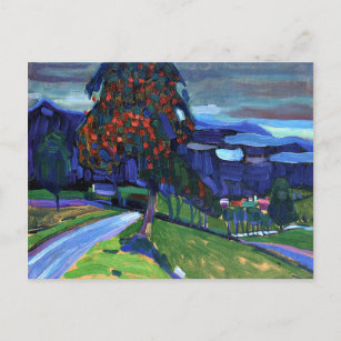 Carte Postale Kandinsky - Automne à Murnau