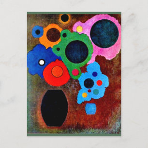 Carte Postale Kandinsky - Black Increment,