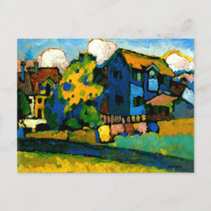 Carte Postale Kandinsky - Blaues Haus Klein