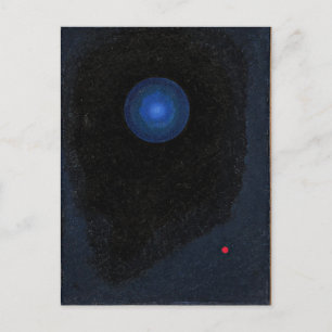 Carte Postale Kandinsky - Bleu, art abstrait