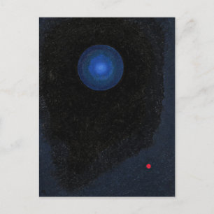 Carte Postale Kandinsky - Bleu, oeuvres d'art célèbres,