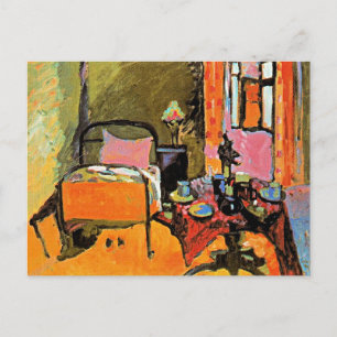 Carte Postale Kandinsky - Chambre à coucher à Aintmillerstrasse,