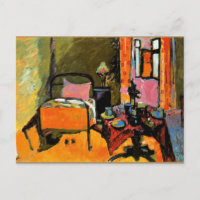 Kandinsky - Chambre à coucher en Aintmillerstrasse
