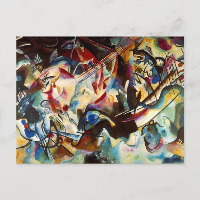 Carte Postale Kandinsky - Composition VI (Devant)