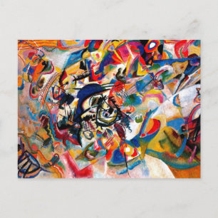 Carte Postale Kandinsky Composition VII Peinture Abstraite