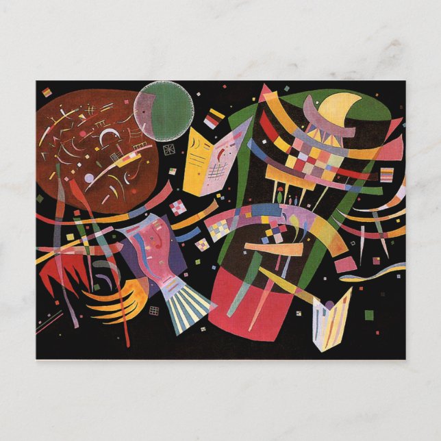 Carte Postale Kandinsky - Composition X (Devant)