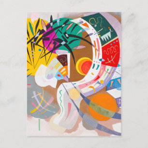 Carte postale Kandinsky Dominant Curve