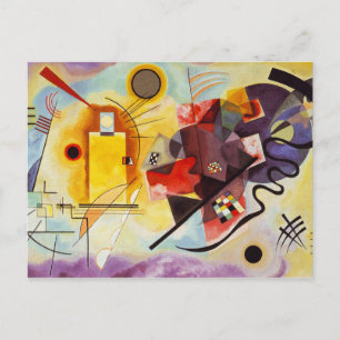 Carte Postale Kandinsky Expressionniste Art Abstrait