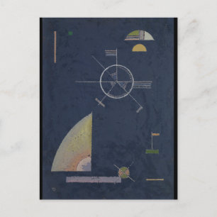 Carte Postale Kandinsky - gris foncé