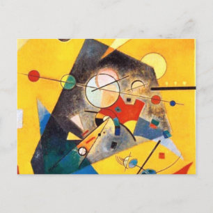 Carte Postale Kandinsky Harmonie calme Art Abstrait